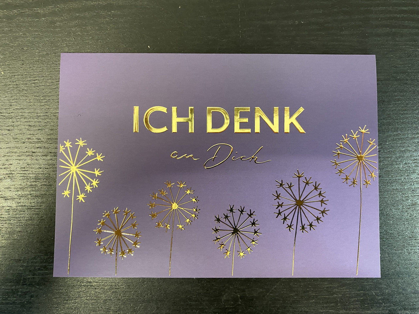 Grußkarte "Ich denk an Dich"
