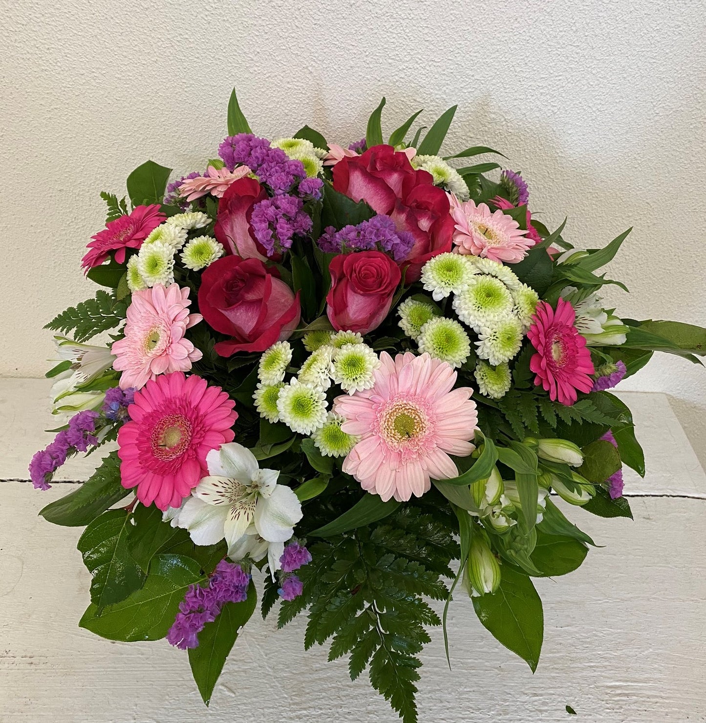 Blumenstrauß in rosa, pink und weiß