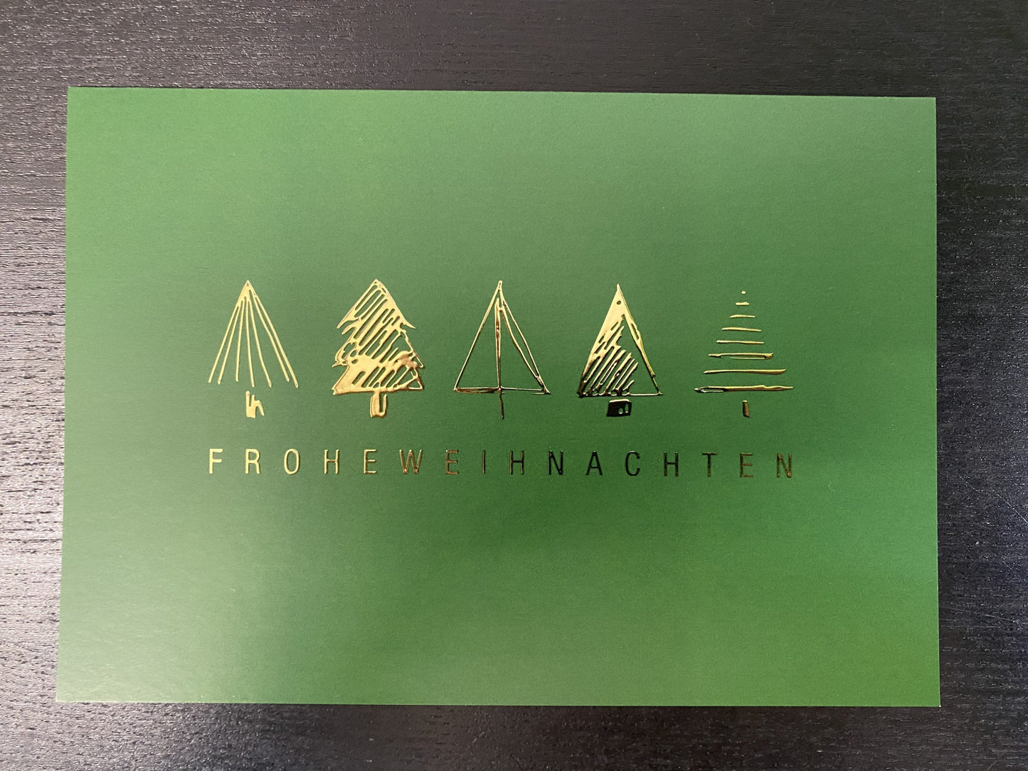 Grußkarte "Frohe Weihnachten"