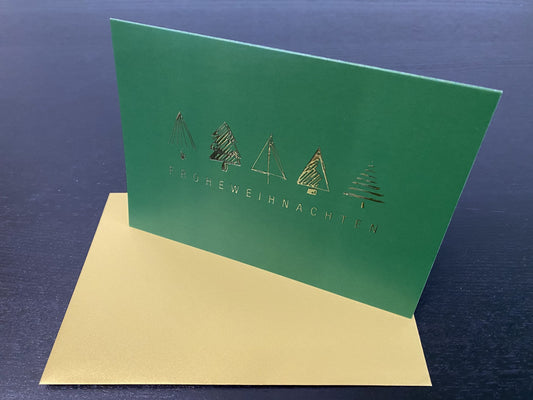 Grußkarte "Frohe Weihnachten"