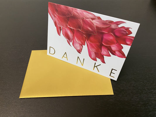 Grußkarte "DANKE"