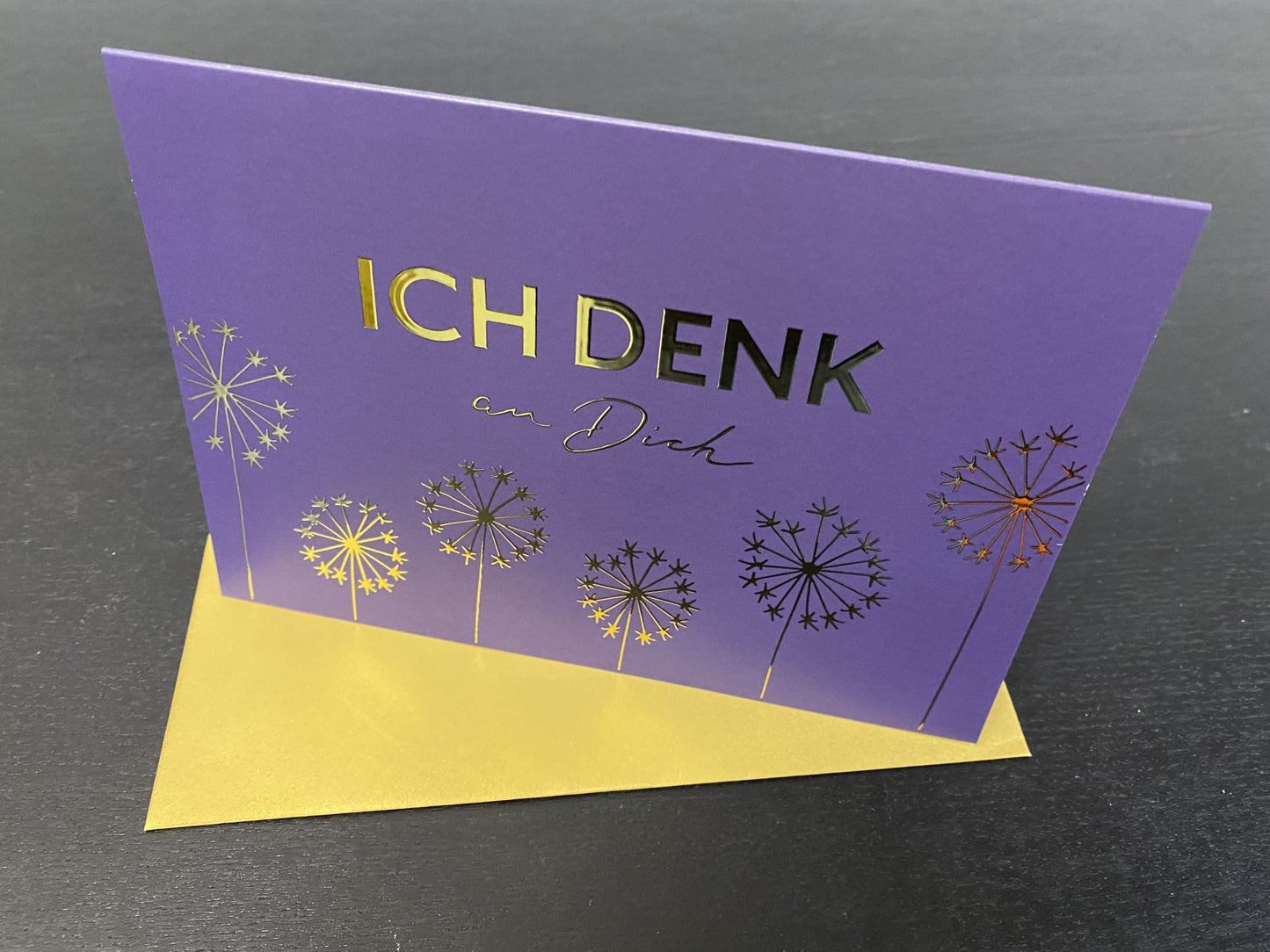 Grußkarte "Ich denk an Dich"