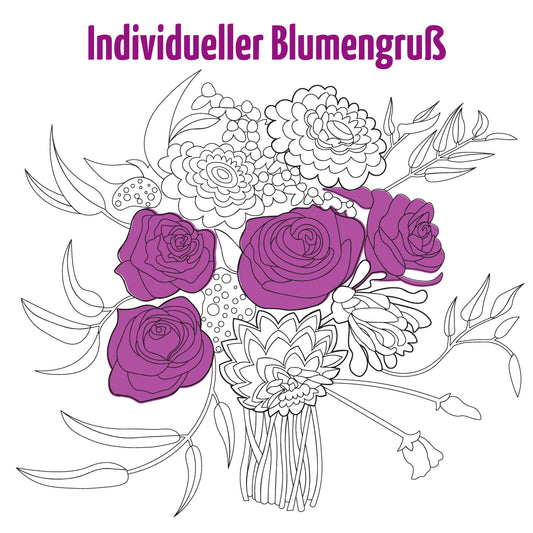 Individueller Blumenstrauß