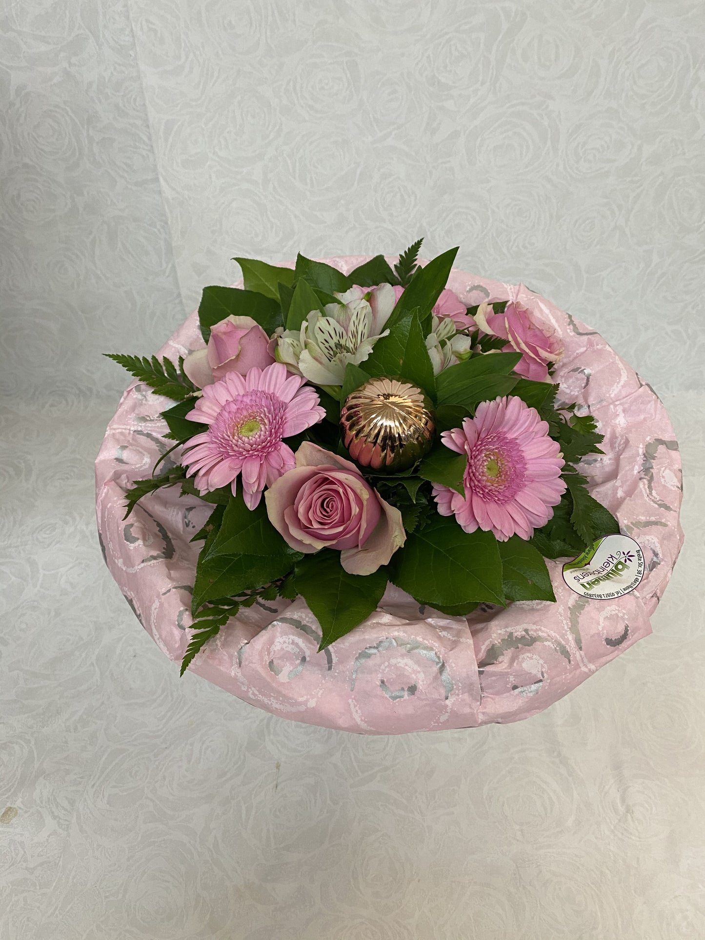 Blumenstrauß in rosa