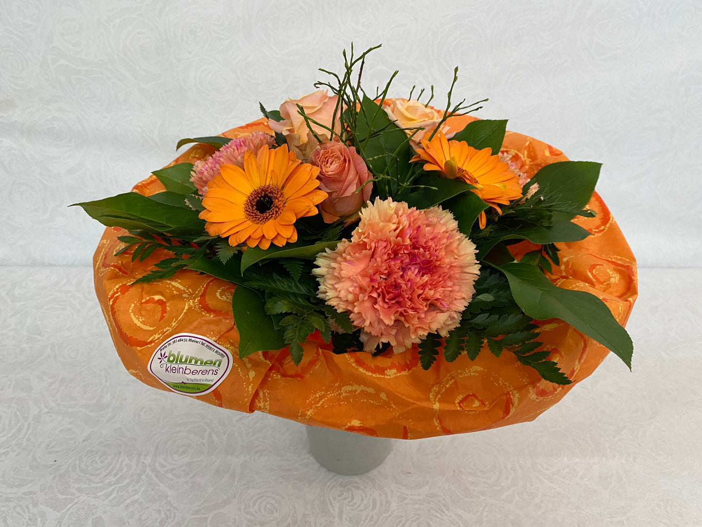 Blumenstrauß in orange