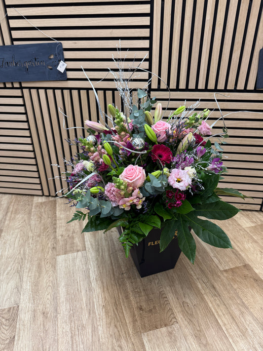 Blumenstrauß in rosa und pink