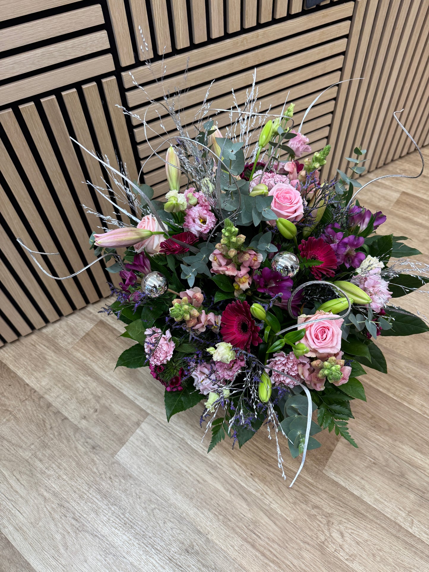Blumenstrauß in rosa und pink