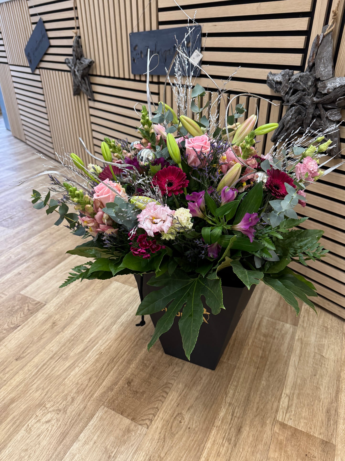 Blumenstrauß in rosa und pink