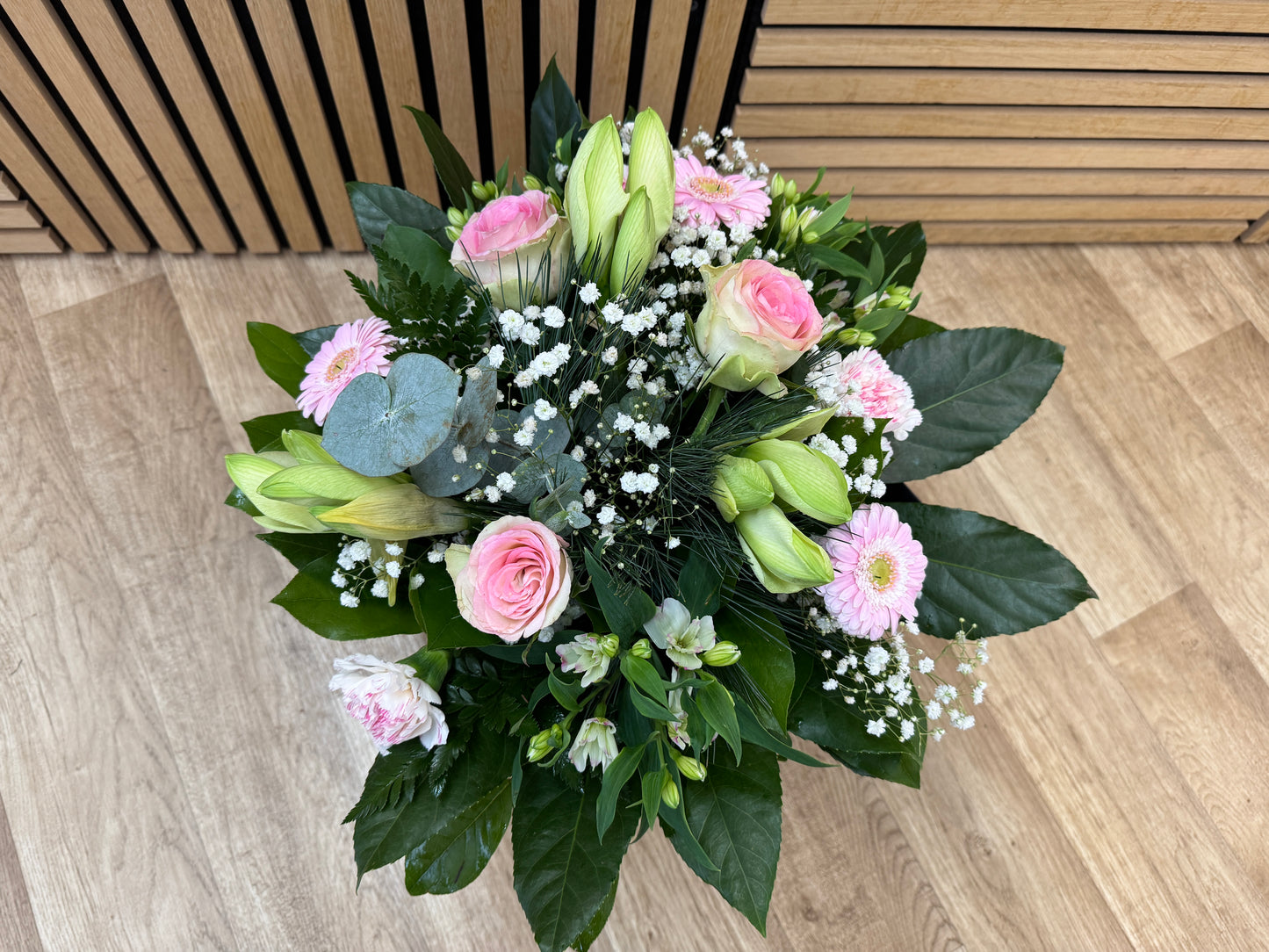 Blumenstrauß in rosa und weiß